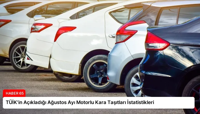 TÜİK’in Açıkladığı Ağustos Ayı Motorlu Kara Taşıtları İstatistikleri