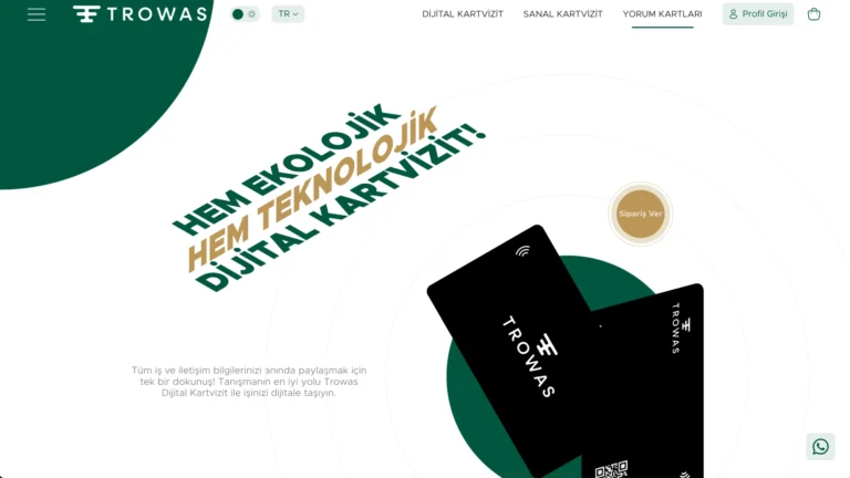 Trowas ile Kartvizit Dünyasında Dijital Devrim: Yeni Nesil Tanıtım Araçları