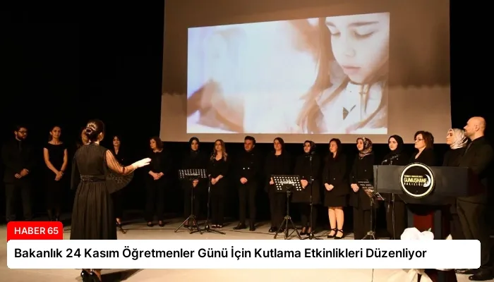 Bakanlık 24 Kasım Öğretmenler Günü İçin Kutlama Etkinlikleri Düzenliyor