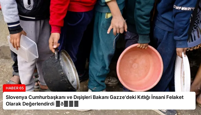 Slovenya Cumhurbaşkanı ve Dışişleri Bakanı Gazze’deki Kıtlığı İnsani Felaket Olarak Değerlendirdi ⏬👇