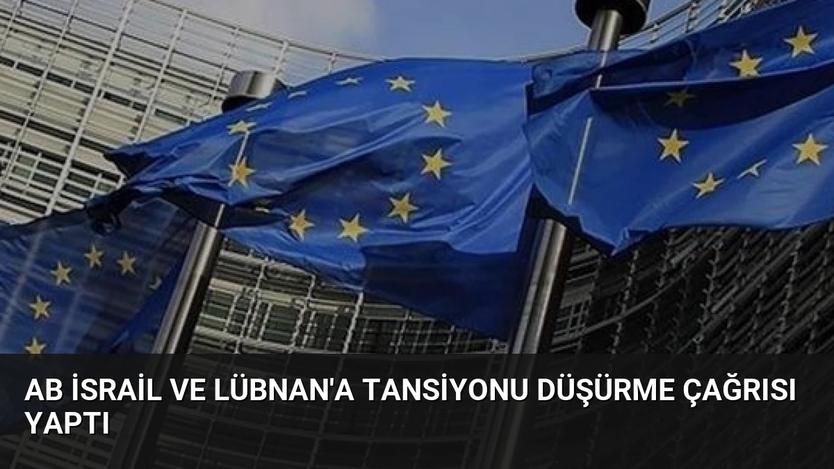AB İsrail ve Lübnan’a Tansiyonu Düşürme Çağrısı Yaptı