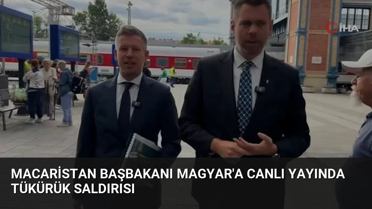 Macaristan Başbakanı Magyar’a Canlı Yayında Tükürük Saldırısı