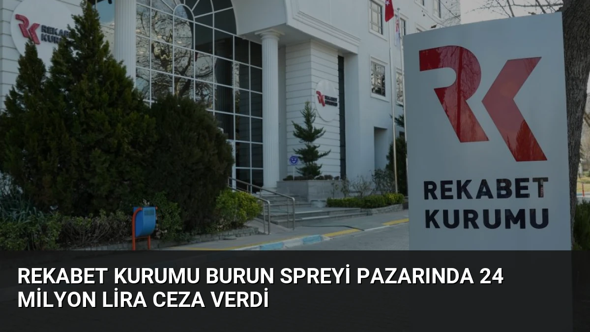 Rekabet Kurumu Burun Spreyi Pazarında 24 Milyon Lira Ceza Verdi