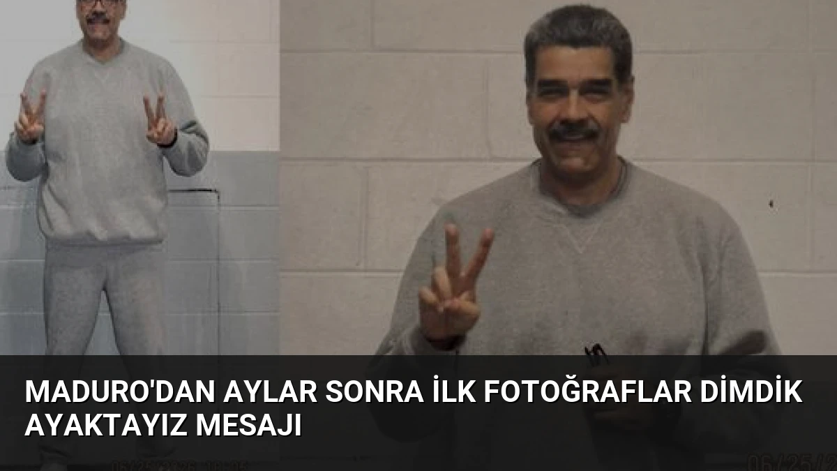 Maduro’dan Aylar Sonra İlk Fotoğraflar Dimdik Ayaktayız Mesajı